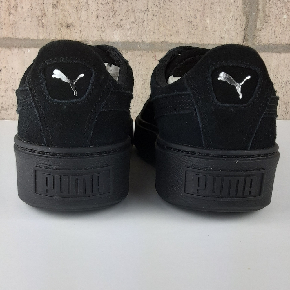 Women's Puma Suede Platform Gem Toe - Picture 6 of 10
